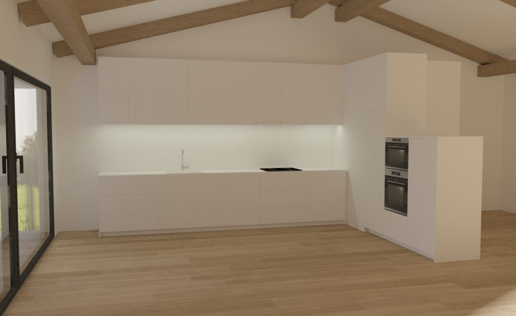Menuiserie cuisine 3d réaliste